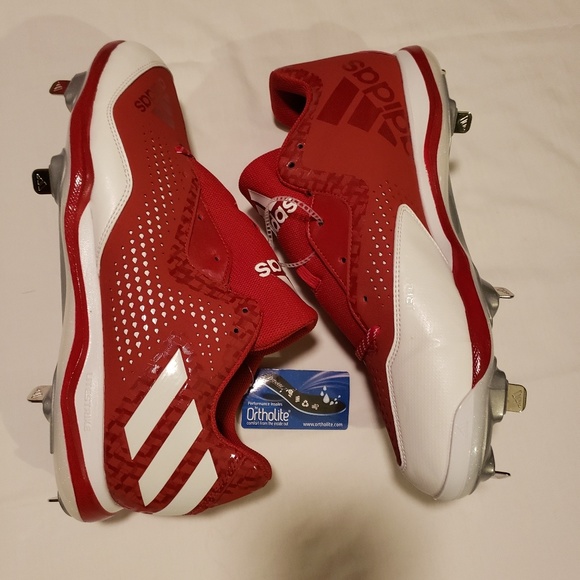 Adidas Mens Power Alley 4 Metal Baseball Cleats - Picture 4 of 4